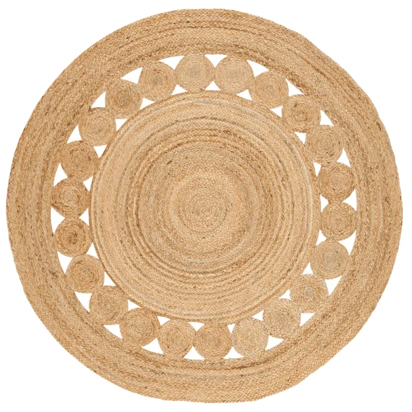 Safavieh Natural Fiber NF364 Rug 11& Round Rug