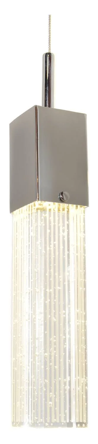 ET2 E22767-89PC Fizz III 7-Light LED Pendant Polished Chrome