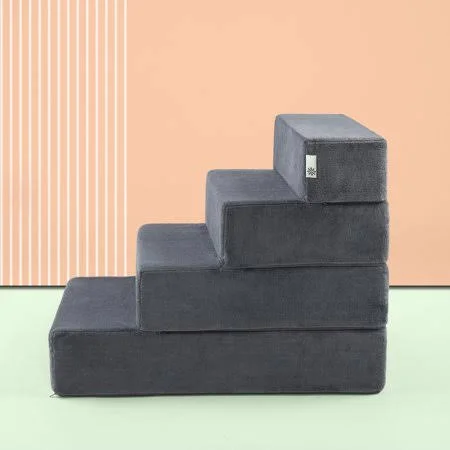 Zinus Easy Pet Stair - Grey, Large, Size: 4 Step - Large