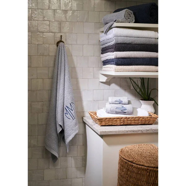 Matouk Aman Bath Towel - White