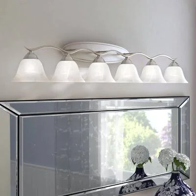 Corwin 6-Light Vanity Light Andover Mills Finish: Brushed Nickel