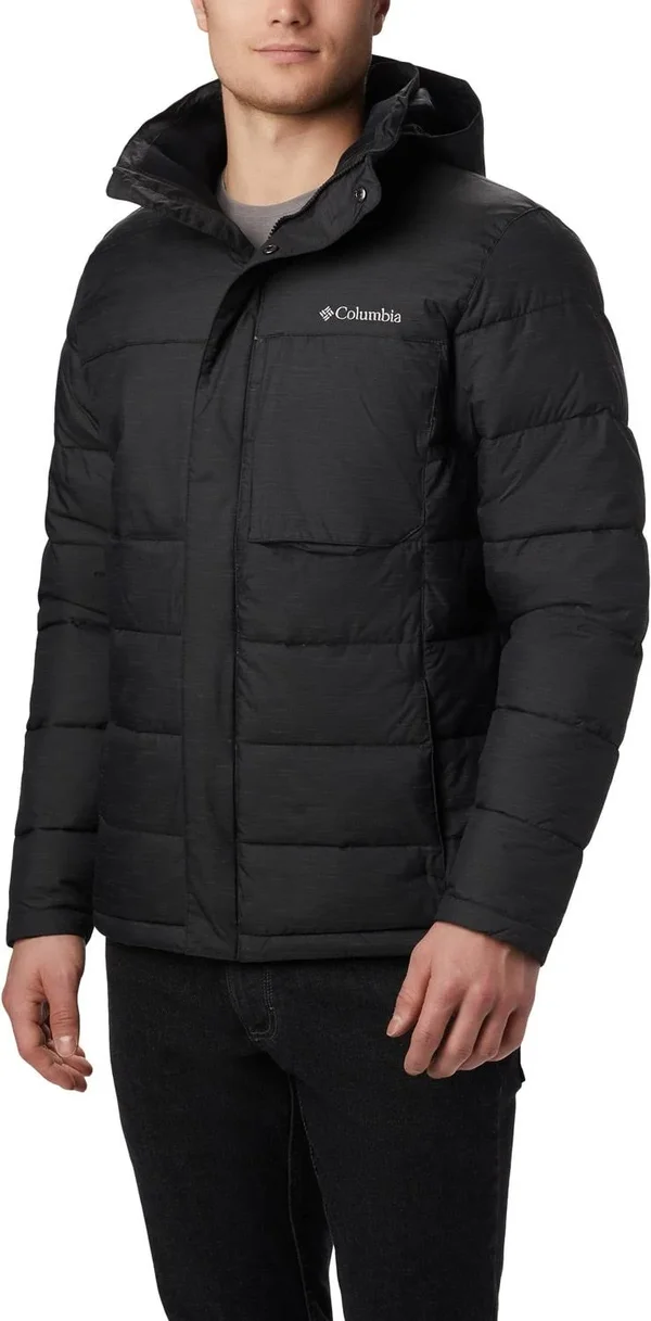 Columbia Men's Ridgeview Peak Hooded Jacket - Small - Black
