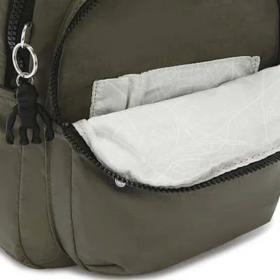 Kipling Seoul S 14L Backpack Olive Green