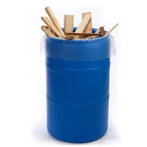 Drum Liners on A Roll, 55 - 60 Gallon, 4 mil, 38 x 64, Clear, 50/Case, StockPKG 6919