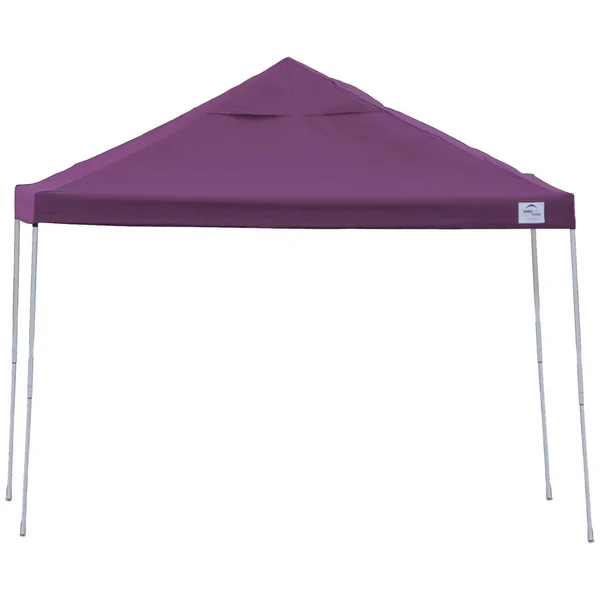ShelterLogic 12 ft. x 12 ft. Pro Pop Up Canopy - Straight Leg, White