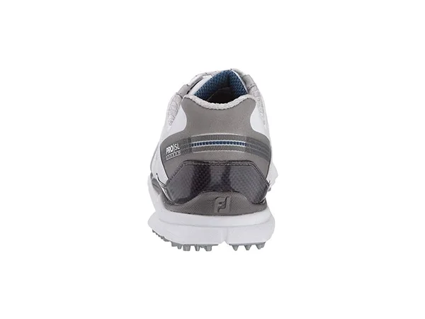 FootJoy Men's Pro|SL Carbon Spikeless Golf Shoes Size 9, White
