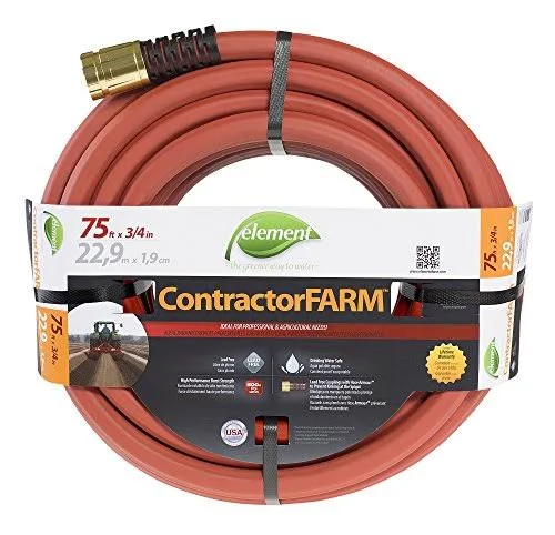 Element ELCF34075 3/4 in. Dia x 75 ft. Contractor Farm Hose