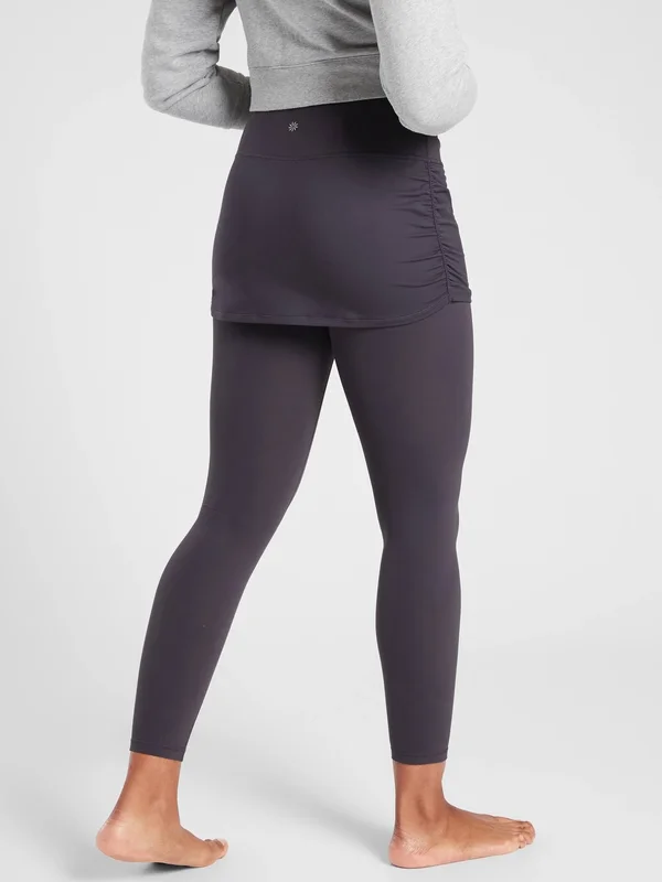Athleta Women's Elation 2 in 1 7/8 Tight Spring Night Tall Size L