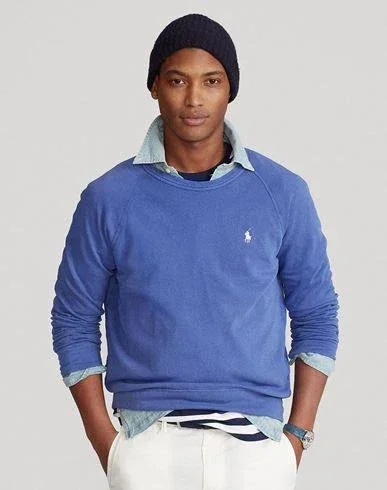 Polo Ralph Lauren Spa Terry Crewneck Sweatshirt Bright Navy XL