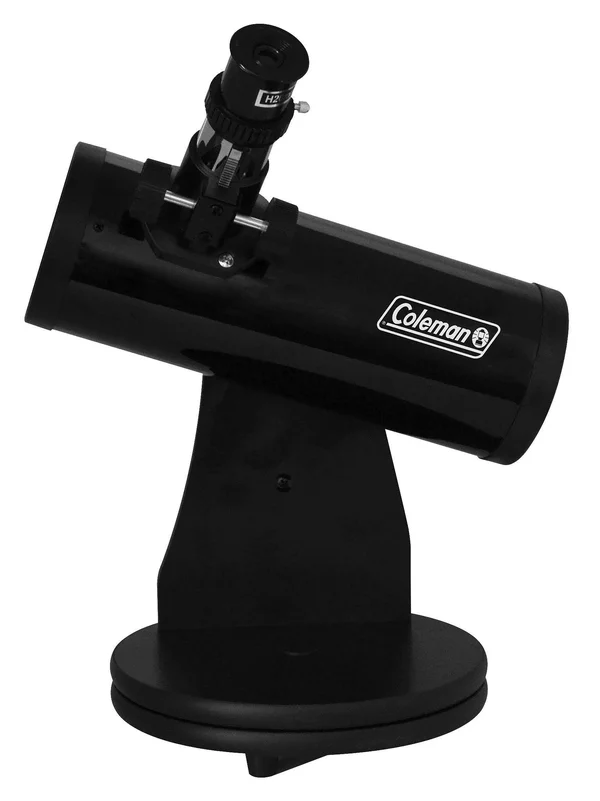 Coleman Astrowatch Dobsonian D76mm x 300mm Reflector Telescope, Black, 10 inches x 10 inches x 16 inches