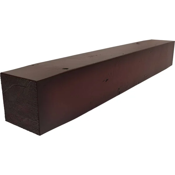 Ekena Millwork MANUKP04X06X60ZY 4x22H x 6x22D x 60x22W Knotty Pine Faux Wood Fireplace Mantel - Premium Cherry