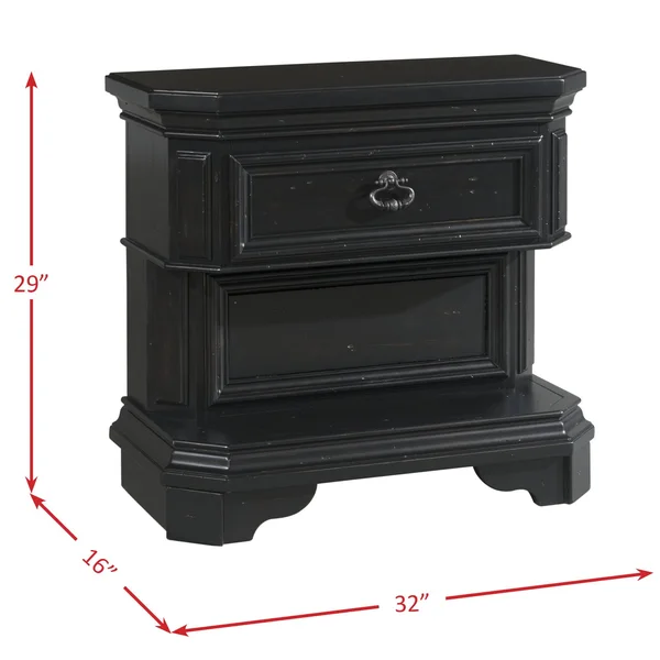 Picket House Furnishings Bradshaw 1 Drawer Nightstand w/ USB