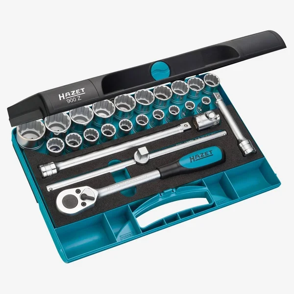 Hazet 900Z 25 PC 1/2x22 Metric Socket Set