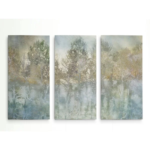 River Reflection-A Premium Multi Piece Art Available in 3 Sizes 24x36