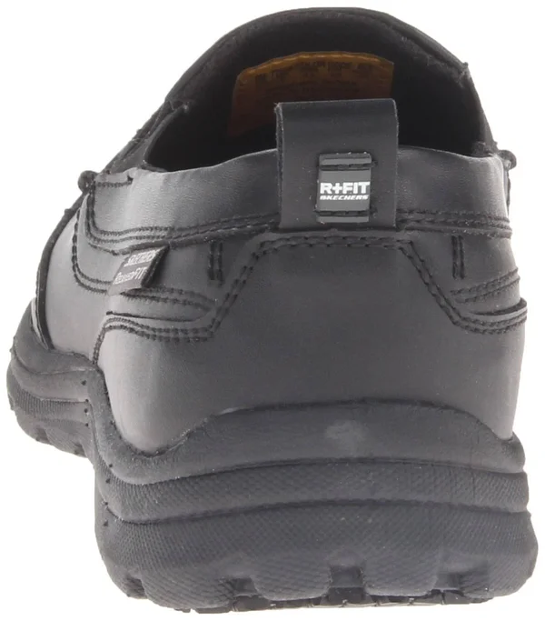 Skechers Men's Work Relaxed Fit Hobbes SR, Black