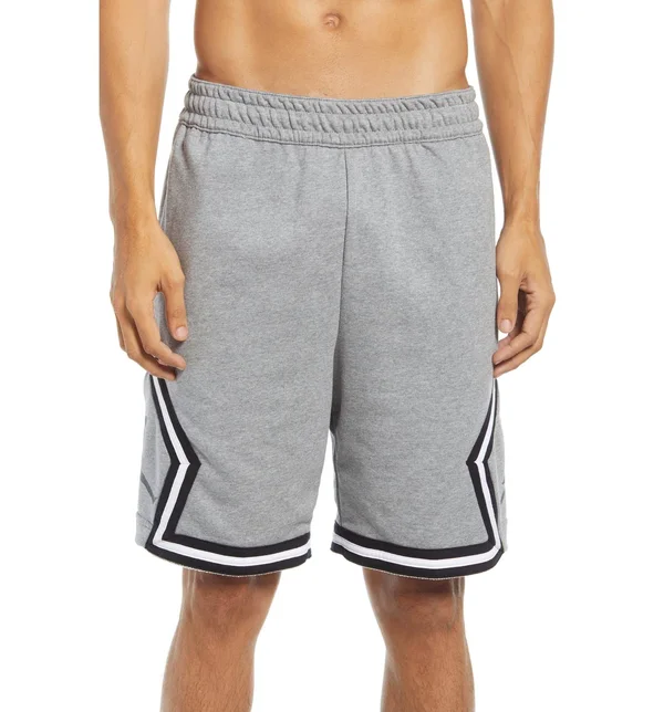 Jordan Jumpman Diamond Men's Fleece Shorts-White Medium