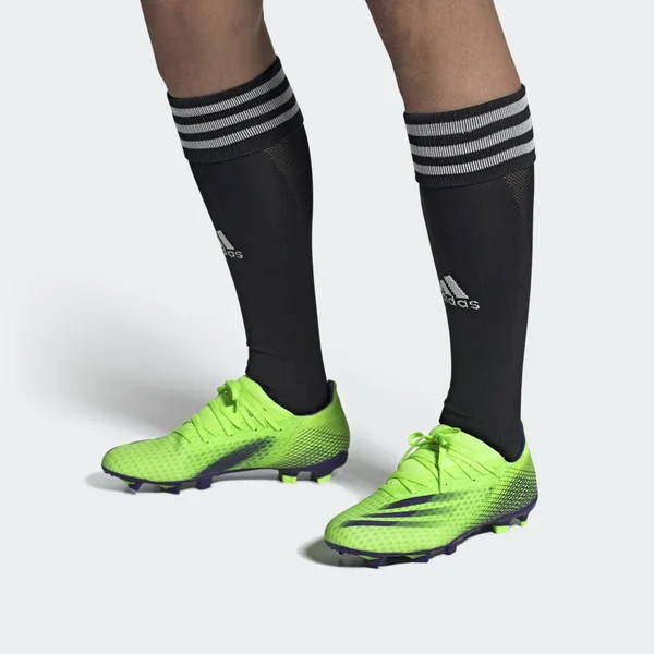 Adidas Men's x Ghosted.3 Firm Ground Soccer Cleats - Green