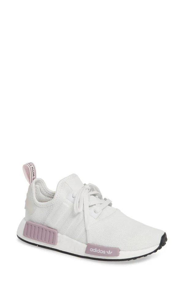 Adidas Women's NMD R1 Casual Shoes, White - Size 7.5