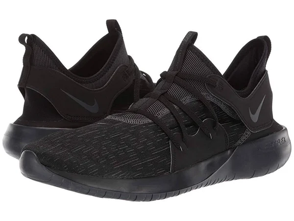 Nike Flex Contact 3 Men's Running Shoes Black/Black/Anthracite : 6 D - Medium