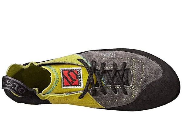 Five Ten Rogue Lace-Up Climbing Shoe Neon Green/Charcoal, 9.5