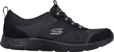 Women's Skechers Arch Fit Refine Her Best Sneaker - Size: 7 Medium, Black