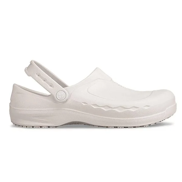 Shoes for Crews Zinc Slip Resistant Clog White Size: UK7 Colour: White