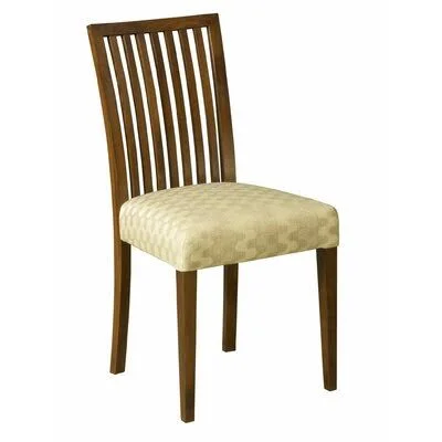 Skyline Slat Back Side Chair Flax/Impression 36x22H x 17x22W x 22x22D