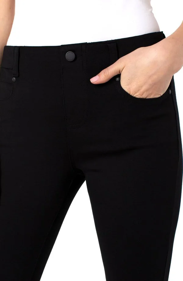 GIA Glider Pull on Super Stretch Ponte Black, 6