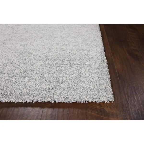 Kas Bliss 1587 Slate Heather Shag Area Rug - 7&6x22 x 9&6x22