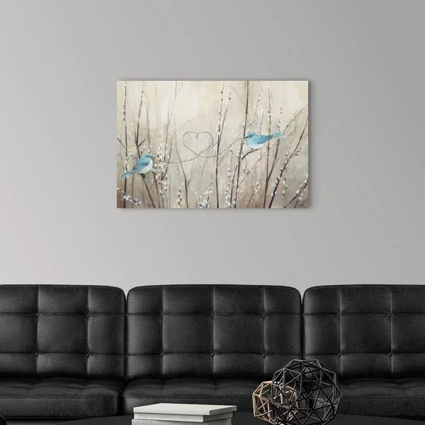 Pretty Birds Neutral String, Canvas Wall Art, 30x20, Great Big Canvas