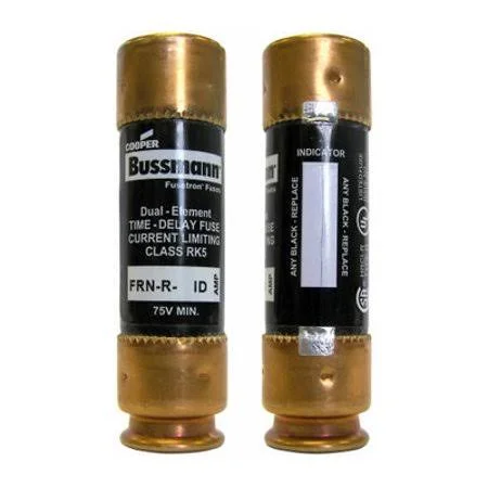 Cooper Bussmann Bp/frn-r-40id Easy ID Dual Element Time Delay Cartridge Fuses with Indicator 40 Amp 2 Pack