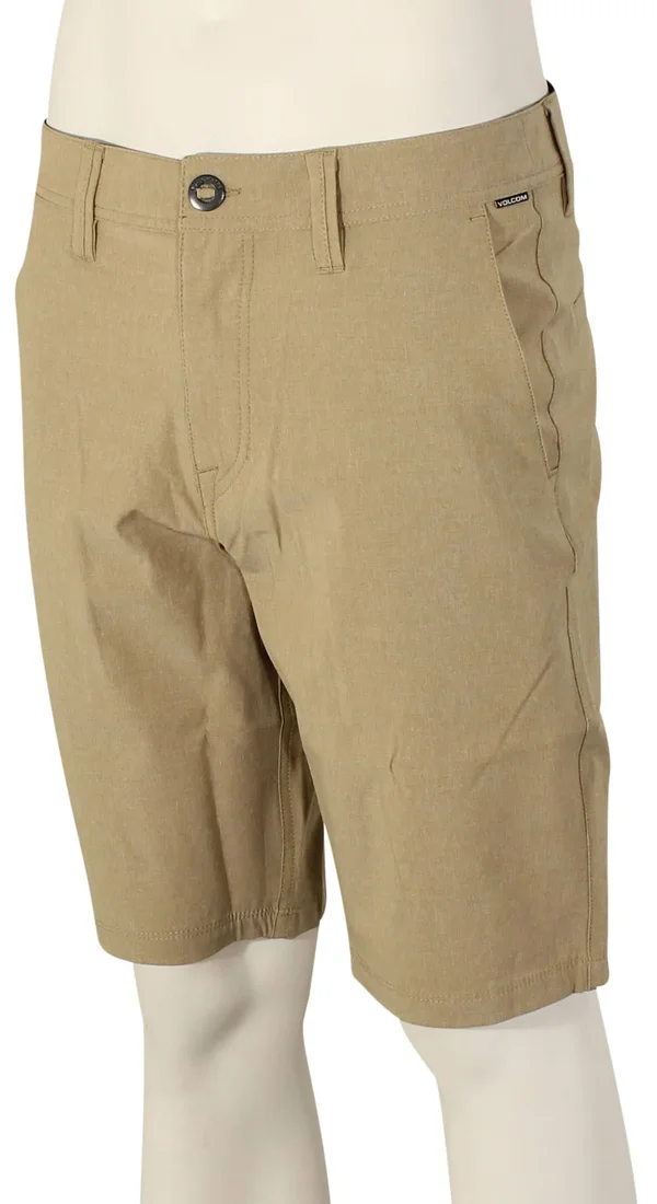 Volcom Frickin Surf N& Turf Static Hybrid Short - Men's Dark Khaki - 28