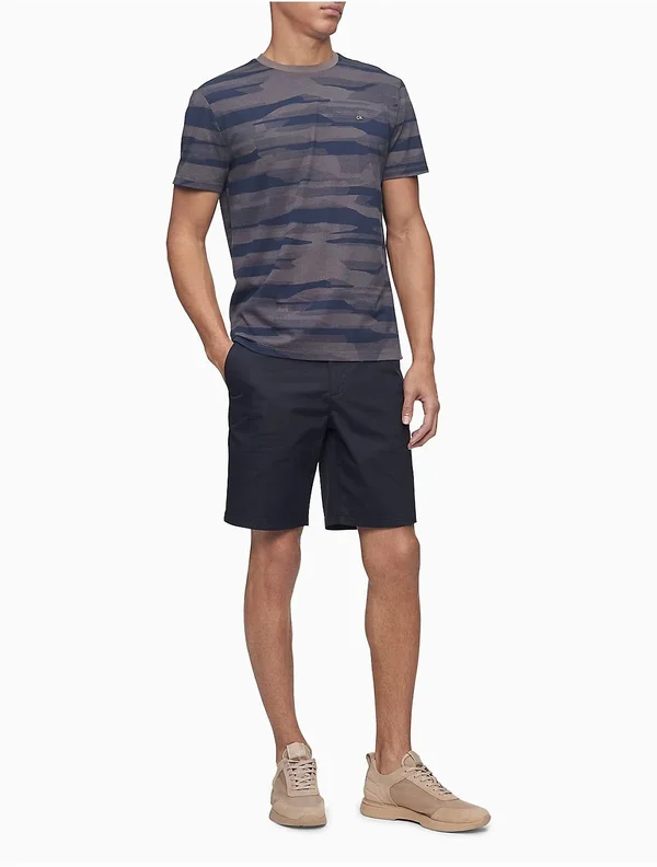 Calvin Klein Men's Slim Fit Straight Leg Chino 9x22 Shorts - Black - 31