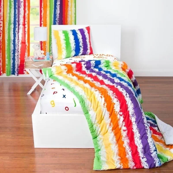 Learning Linens Brain Waves 3-Piece Comforter Set - Twin