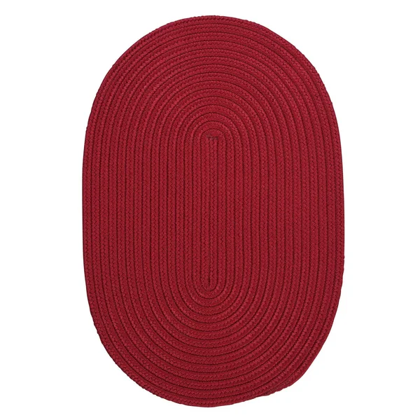 Porch & den Oakland Reversible Indoor/ Outdoor Area Rug (3& x 5& Oval - Myrtle Green)
