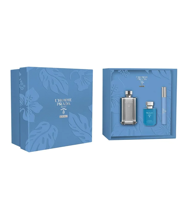 Prada Gift Set Prada L&homme L&eau