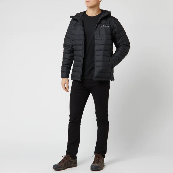 Columbia Powder Lite Hooded Jacket Black L