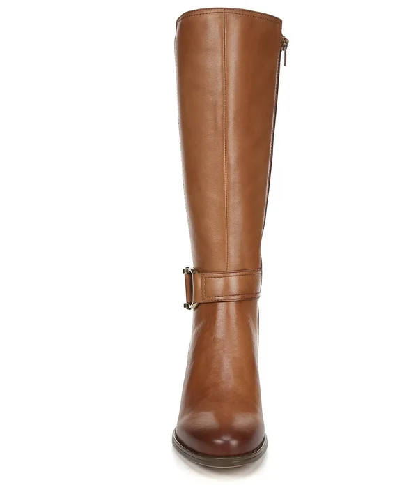 Naturalizer Women's Daelynn Wide Calf Knee High Boot, Size: 6.5, Light Leather