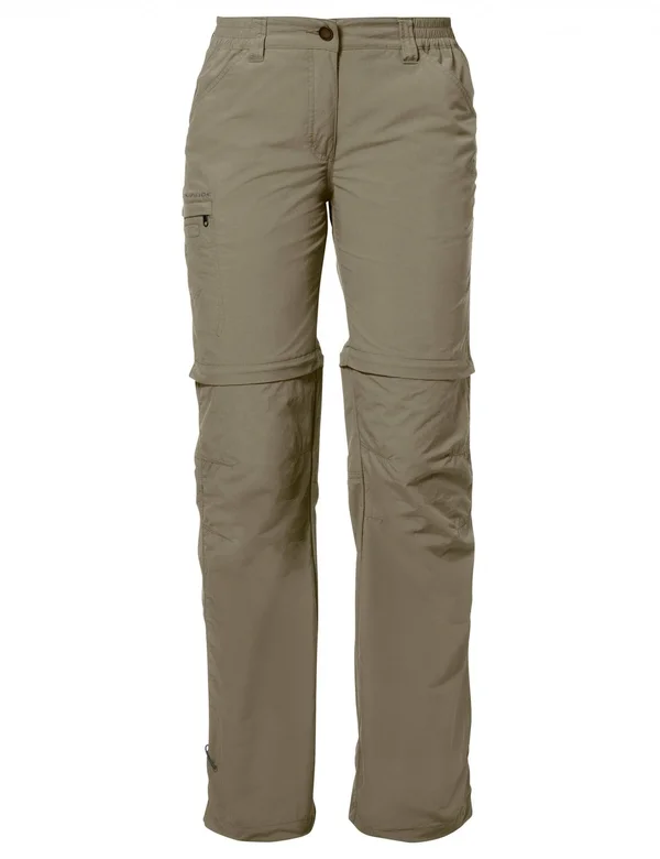 Vaude Women's Farley Zo Pants IV - Muddy 46-Short