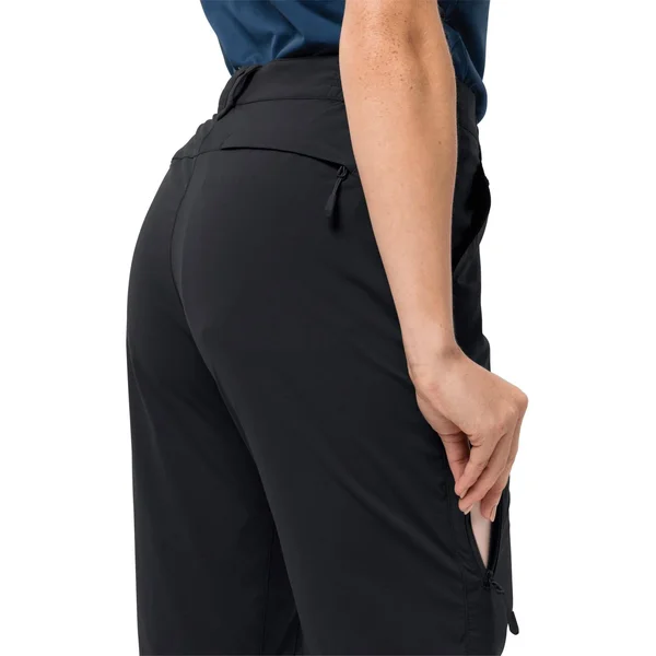 Jack Wolfskin Activate Light Zip Off Women - Black - Pants 40