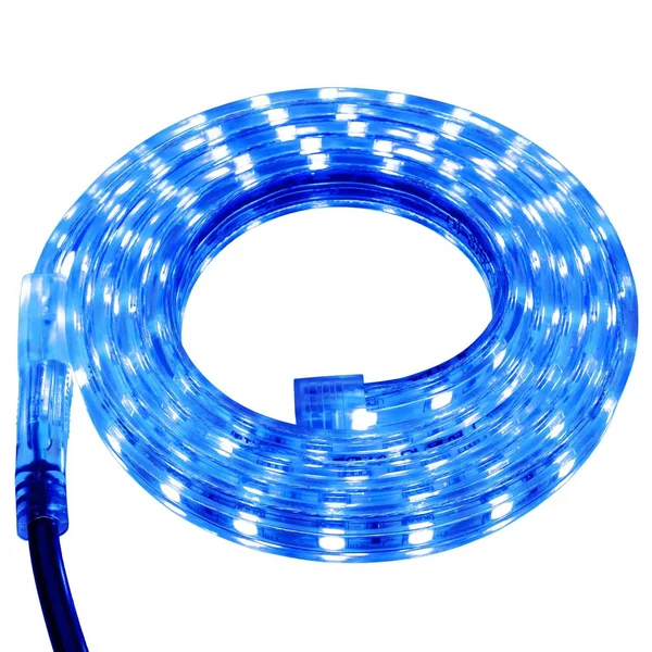 Blue LED Strip Light - 120 Volt - High Output (SMD 3528) - Custom Cut