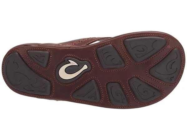 Olukai Honoli&i Sandals - Men's Toffee/Toffee, 10
