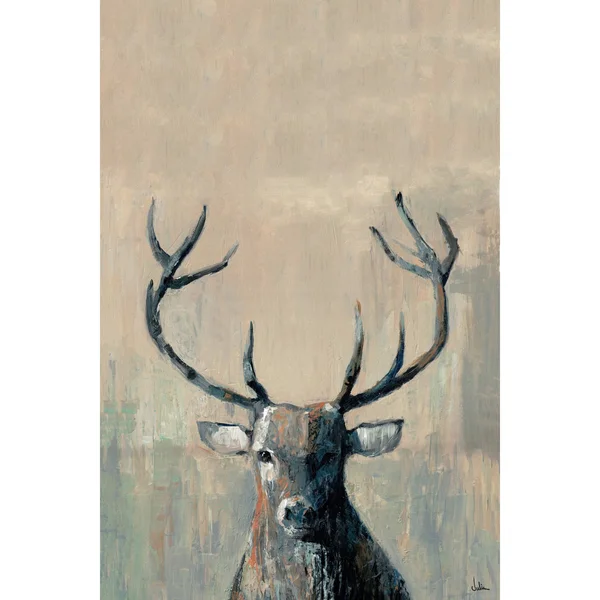 Marmont Hill What Up Buck Canvas Wall Art, Size: 60 inch x 40 inch