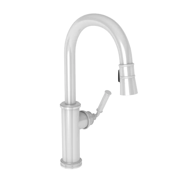 Newport Brass 2940-5103/50 Taft Pull-Down Kitchen Faucet, White