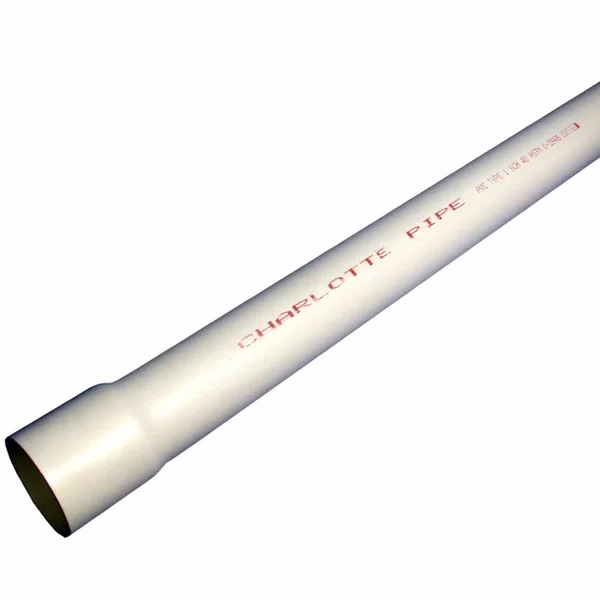 Cresline PVC Pipe 3 in. Dia. x 20 ft. L Bell Schedule 40 260 PSI - Case Of: 1; Each Pack Qty: 1 4007423
