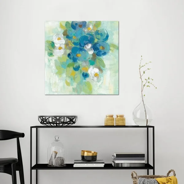 Silvia Vassileva Canvas Wall Decor Art Prints - Spring Aroma II, Yellow ( Floral & Botanical > Flowers art)