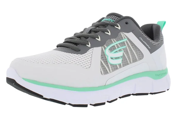 Spira Cloudwalker Women's Athletic Walking Shoe with Springs Nimbus, Charcoal, Mint - 10.5 4E