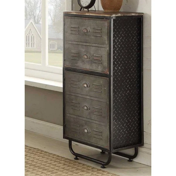 4D Concepts Locker Collection 2 Door Bookcase