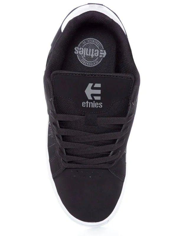 Etnies Fader 2 (Black/White) Men's Skate Shoes