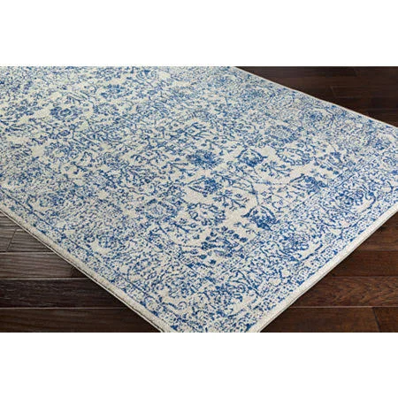 Art of Knot Westmacott 3&11 inch x 5&7 inch Rectangular Area Rug, Blue